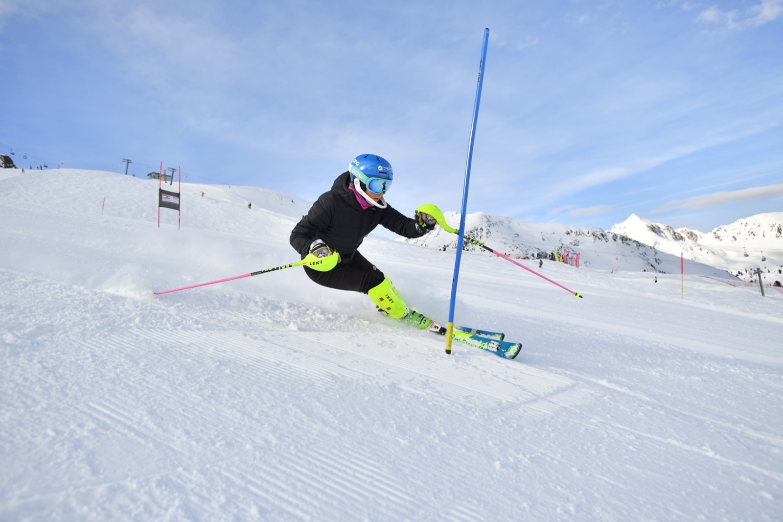 Slalomtraining in Hintertux