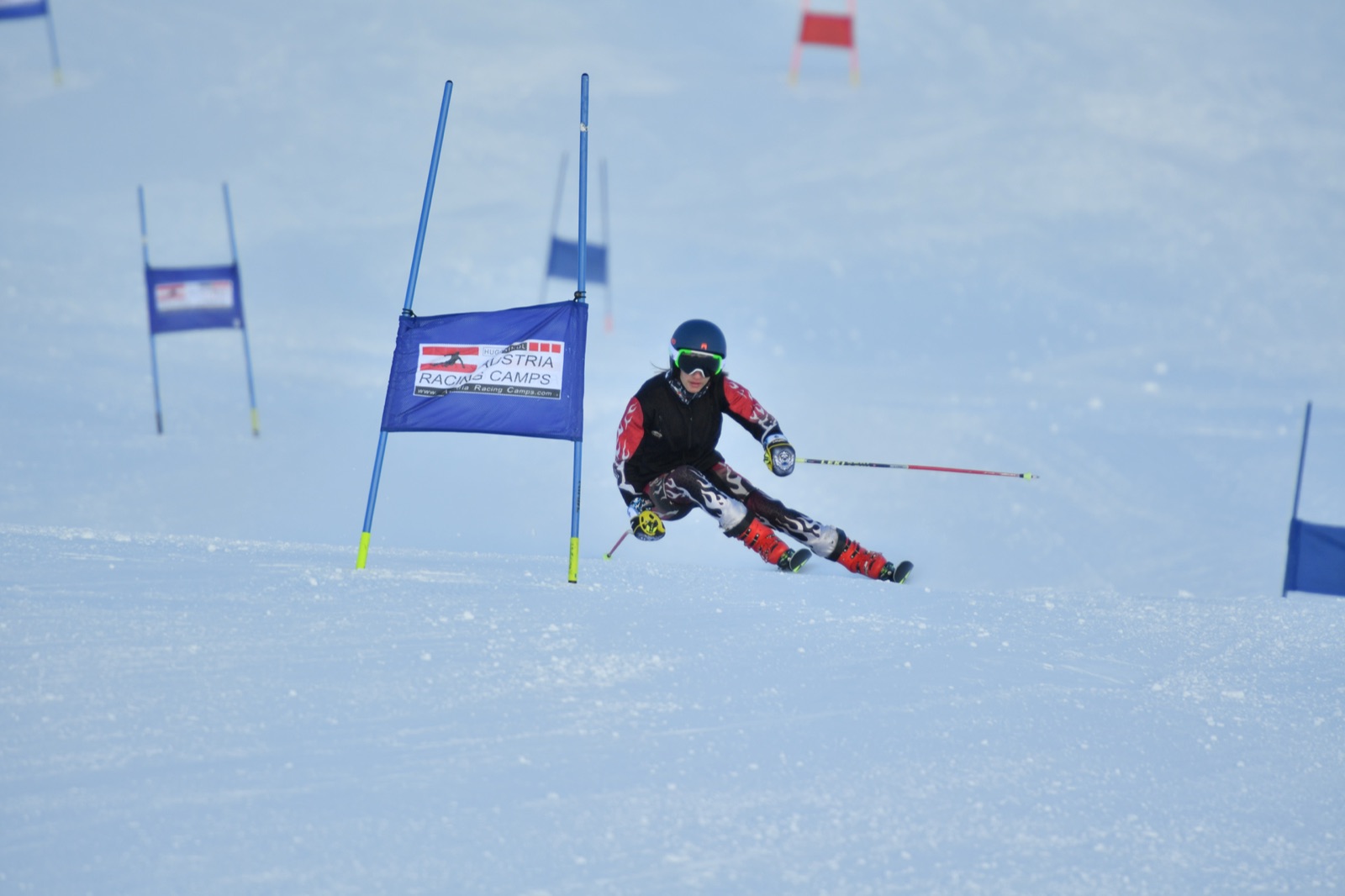 Training im Frühjahr am Gletscher