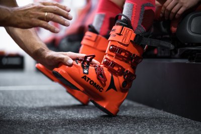 Anpassung von Skischuhen